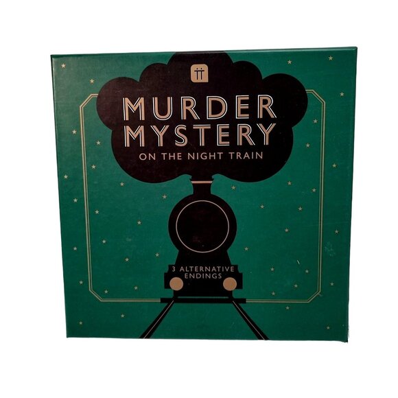 Talking Tables Murder Mystery Game: On The Night Train Family Fun Entertainment - Picture 1 of 11